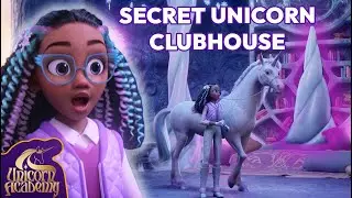 Holiday Unicorn Magic! (Glacier Made a Secret Clubhouse!) | Unicorn Academy | Cartoons for Kids