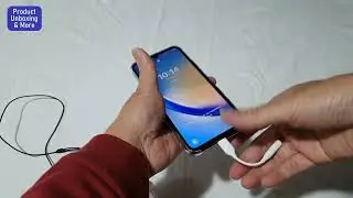 Samsung USB-C headphone adapter unboxing and demo