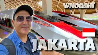 WOW! VIP WHOOSH HIGH SPEED RAIL travel from Bandung to Jakarta!