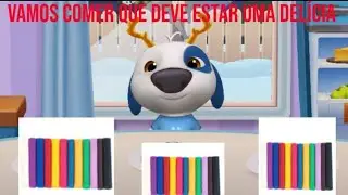 o Hank comeu a massinha (ele passou muito mal) -tom e amigos