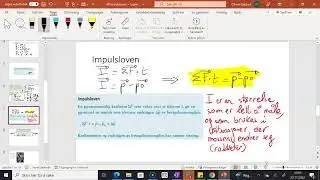 Fysikk 1   4B Impulsloven del 1