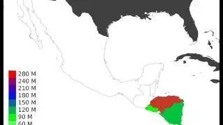 Central America - Net Financial Flows, Ida - Time Lapse