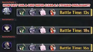 How fast can a C6R5 Nefer clear 6.1 Stygian Onslaught? | Dire Mode All Boss 47s Total