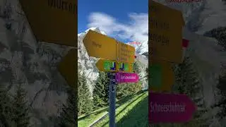M&uuml;rren parax&ucirc;t &ccedil;iya / yama&ccedil; paraş&uuml;t&uuml;/ Gleitschirm #hit #travel #music #nature #alp #m&uuml;rren #travel