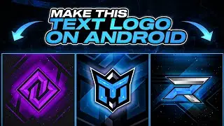 How To Make Gaming Concept Text Logo | Gaming Logo Kaise Banaye | Make a Gaming Text Logo On Android