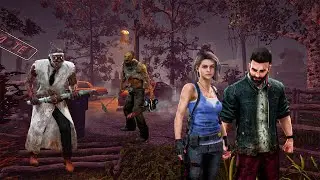 DBD | Survivor Gameplay Against Hillbilly & Doctor (No Commentary)