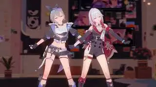 Silver wolf // Topaz 😳- Rock n Roll -【MMD HSR 4K | 60FPS】