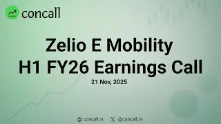 Zelio E Mobility H1 FY26 Earnings Conference Call | Concall.in