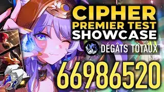 Cipher est VRAIMENT TR&Egrave;S INT&Eacute;RESSANTE ! (E0S0) | Honkai Star Rail Showcase Kit/Build/Guide/1er Test