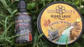 DODGE CITY snake oil and beard salve : beard care product review