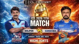 Karnataka Bulldozers vs Bhojpuri Dabanggs CCL 2026 Highlights Match 11