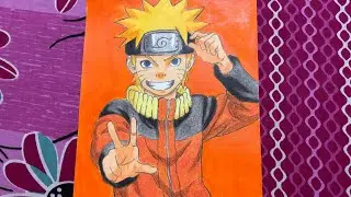Naruto drawing,anime character drawing,naruto colouring,step by step. 