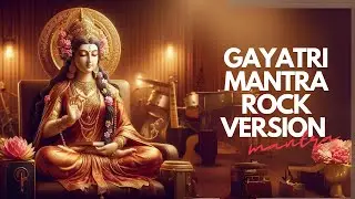 Gayatri Mantra in Hard Rock Style | Powerful Vedic Chant for Spiritual Awakening and Energy