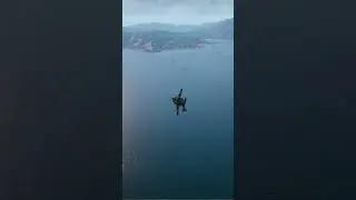 Epic Jet Downfall ✈️ | Stunning Ocean View & Realistic Graphics
