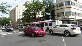 SEPTA Bus: Penn's Landing bound DE41LF 8318 Rt.33 at 10 St/Market St