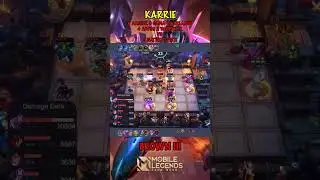 KARRIE COMBO ABYSS CADIA RIVERLANDS | MAGIC CHESS MOBILE LEGENDS #shorts #karrie #magicchess #mlbb
