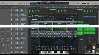 Logic X speed garage reese bass tutorial: ES2, Serum, Korg Minilogue