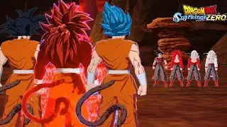 Goku Time patroller Vs Goku Evil Form! Dragon Ball Sparking ZERO