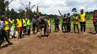 Goodman vs Kevin one on one match Ugandan pro wrestling support like love n share