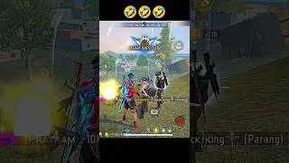 Me And My Friend 🤣 When Last Enemy 😈  #freefire #funny #trending