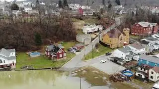 Fayette City Flood Waters 2-17-2018