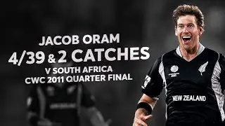 Jacob Oram comes in clutch with a fine all-round performance | CWC 2011