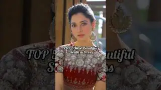 TOP 5 most beautiful South actress 😍 photo #shorts #trending #youtubeshorts