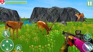 Real Dino Hunter Fps Shooter Android ios Gameplay - Dinosaur game