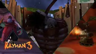 All minibosses - Rayman 3: Hoodlum Havoc : Minibosses