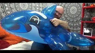 #173 Balloon Shark Inflatable,  Eggs with Unicorns Tangobaldy Fun