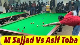 Muhammad Sajjad Vs Asif Toba | Snooker Championship 2025