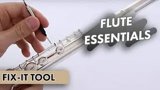 Flute Essentials: Fixit Tool - Spring Hook and Screwdriver Keyring