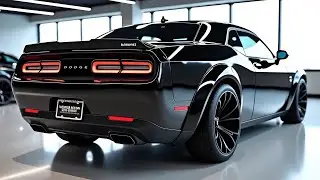 The Final Roar of American Muscle Exploring the Dodge Challenger Black Ghost