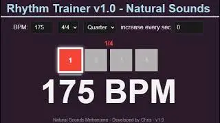 Metronome 175 BPM