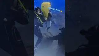 lift bags getting trash off the reef 👌🫡