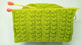 Super Easy 3-Row Repeat Knitting Pattern | Perfect for Beginners (Scarf, Hat, & Sweater)