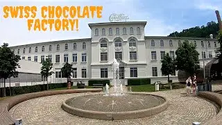 Visiting a Swiss Chocolate Factory - Maison Cailler | Episode 20 | Switzerland Travel Vlog