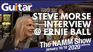 NAMM 2020 | Steve Morse Interview & Ernie Ball Booth Walkthrough