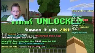 BROKEN LEG LUCKY OPENINGS - Minecraft Skybounds video | Tank Immortal Shard