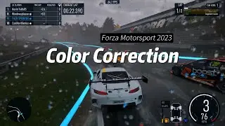 Rainy Afternoon on Forza Motorsport Color Corrected.