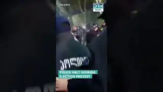 Tbilisi Protest Dispersed Amid Election Dispute | DRM News | AC1V