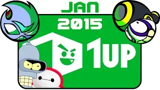 1UP BOX January 2015 Unboxing [RebelTaxi] Robot Mayhem