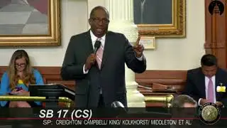 Sen. West comments on to Sen. Creighton on SB17