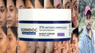 Dermdoc 1% Retinol Complex Night Cream | Honest Review