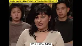 Underage Drinking Ends in a Wrecked Car!  Part 1 2  #JudgeJudy #CourtShow #LegalDrama #viralvideo