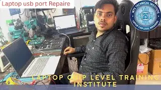 USB पोर्ट कैसे रिपेयर करे । How to Repair USB Ports without schematic 