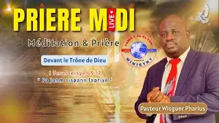 PRIYÈ MIDI| SEKOU'M NAN MEN LETÈNÈL, MWEN PAP EBRANLE| PASTEUR WISGUER PHARIUS | 26/01/2026