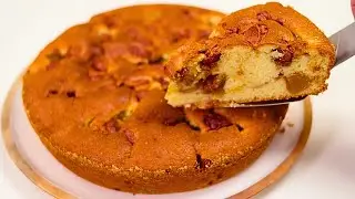 TORTA Soffice con Fichi freschi e Mandorle Pralinate