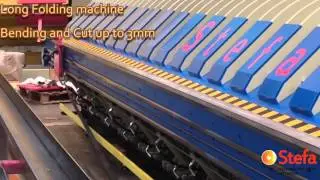 Stefa Folding Machine - Shear Cut and Bending 3mm