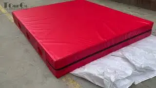 indoor gymnastics tumbling safety landing crash mats for ninja warrior obstacle course gym